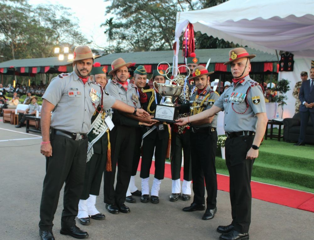25th All India Police Band Competition 2024 organised by Assam Rifles Training Centre & School, Shokhuvi concluded on November 21.